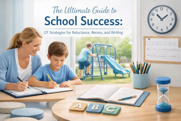 The Ultimate Guide to School Success: OT Strategies for Reluctance, Recess and Writing